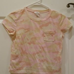 Camo Pink Forever 21 T-Shirt